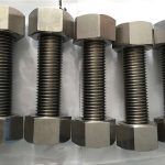 նիկելի խառնուրդ 400 en2.4360 ամբողջությամբ թելերով գավազան ընկույզով ամրացմամբ