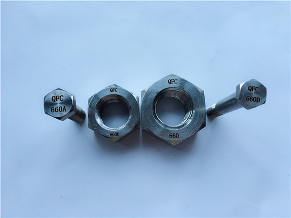 նիկելի խառնուրդ c22 en 2.4602 բոլոր թելերով պտուտակային պտուտակ nus hastelloy c 276