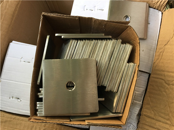 հարմարեցված super duplex s32205 (f60) չժանգոտվող պողպատ քառակուսի ափսեի լվացող / ամրացվող սարք